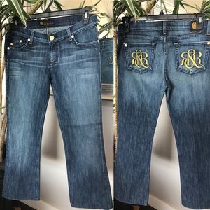 Rock & Republic Medium Wash Bootcut Jeans
